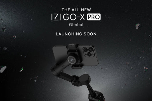Vlog Like a Pro - The All New IZI GO-X PRO Gimbal: Launching Soon