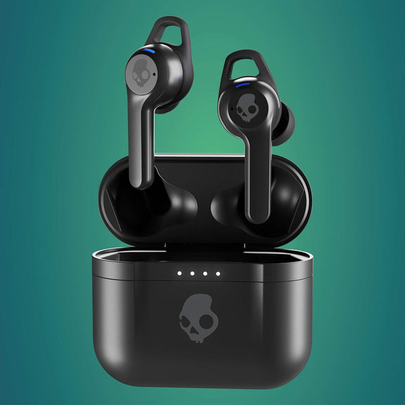 Skullcandy Indy ANC True Wireless in-Ear Bluetooth Earbuds, Active Noise Cancellation, Compatible iPhone &  Android, Charging Case and Mic - Black ( Refurbished )