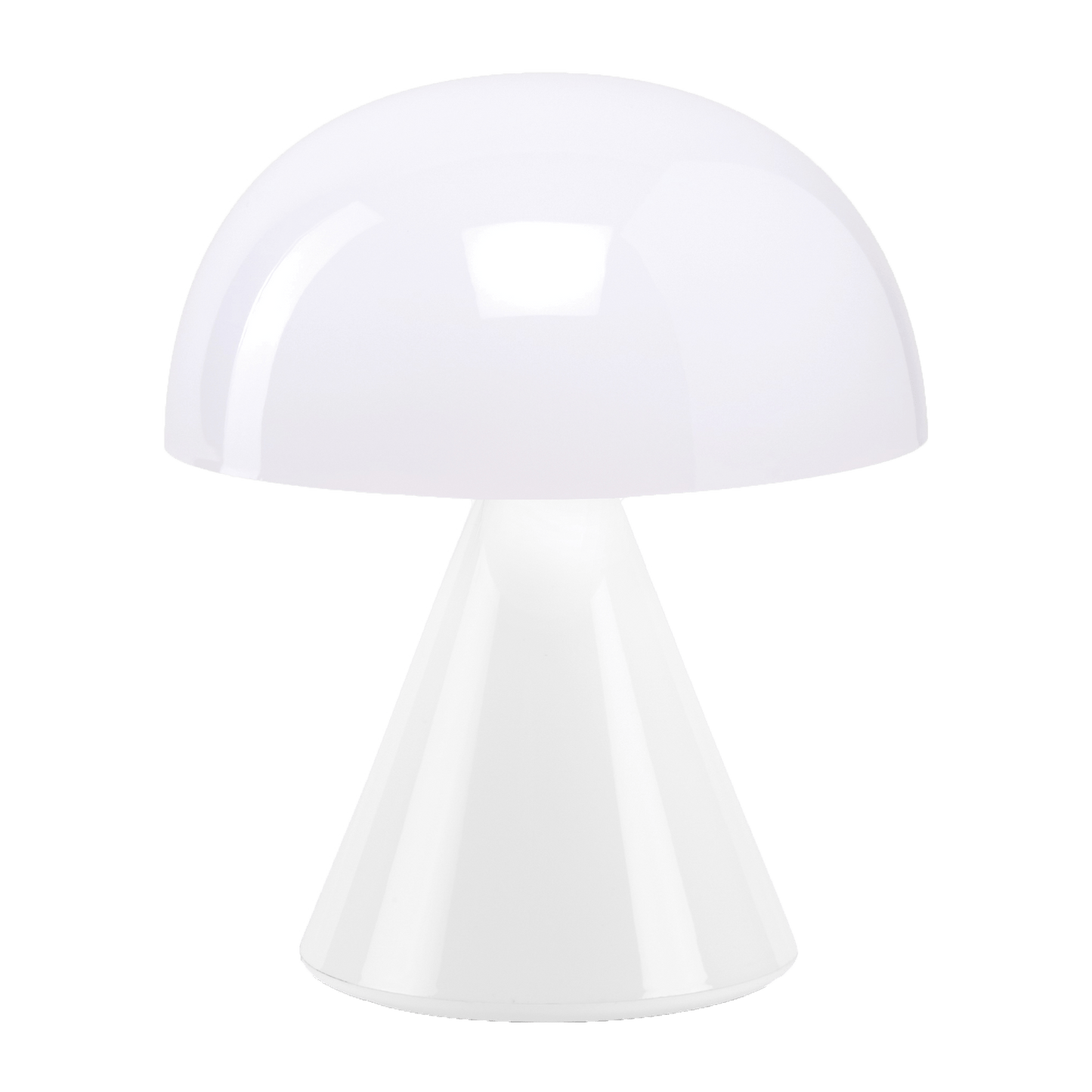 LEXON MINA LED Lamp: 24hr Battery, Water Resistant, Orange - IZI
