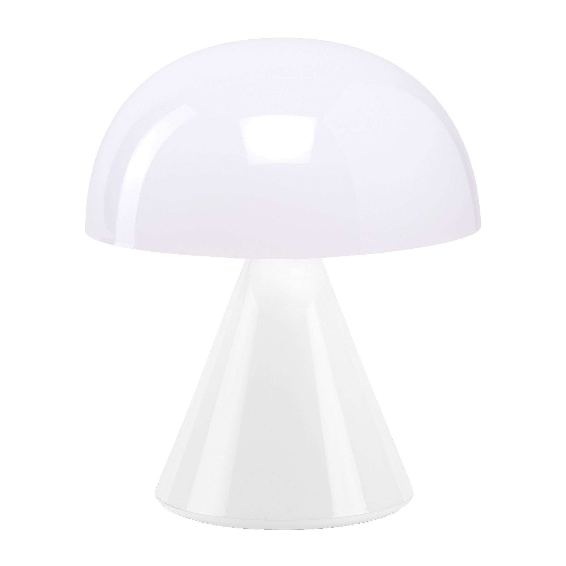 LEXON MINA LED Lamp: 24hr Battery, Water Resistant, Orange - IZI