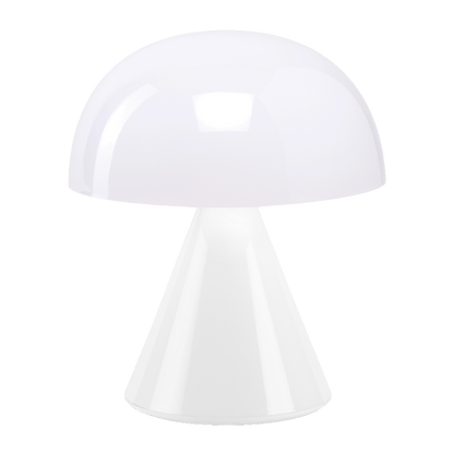 LEXON MINA LED Lamp: 24hr Battery, Water Resistant, Orange - IZI