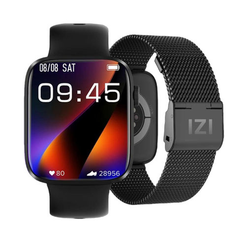 IZI Smart Watch - 1.92" Pro Retina Display, AI, Bluetooth, Sports - IZI