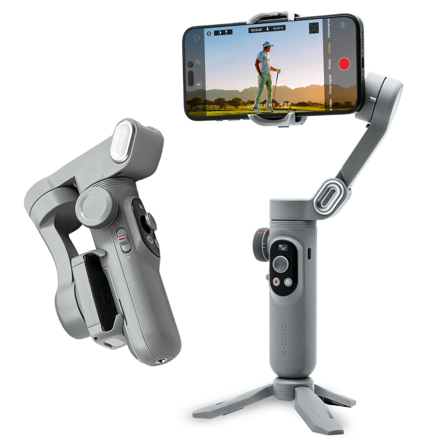 GOX Mobile Gimbal Combo | Includes Wireless Mic + Ring Light + Prime Plus – Ultimate Creator Kit