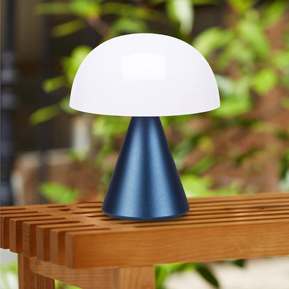 LEXON MINA LED Lamp: 24hr Battery, Water Resistant, Orange - IZI