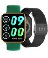 IZI Smart Pro 1.92" Smart Watch, Bluetooth Calling, AI Voice Assistant, Functional Crown, Multi Sports Mode, Activity Tracker, ECG, SPO2, BP, IP68, 500+ WatchFaces, 5 Days Battery, 2 Premium Straps