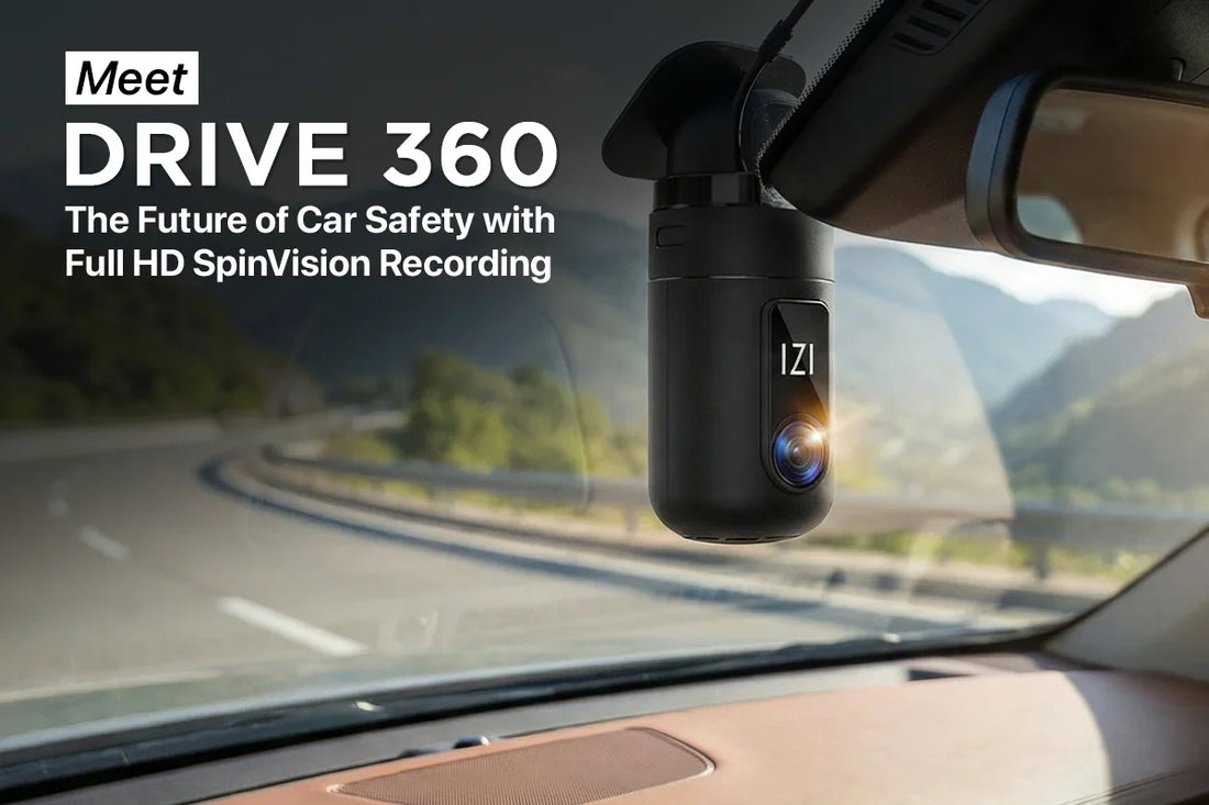 Meet Drive 360: The Future of Car Safety with Full HD SpinVision Recording