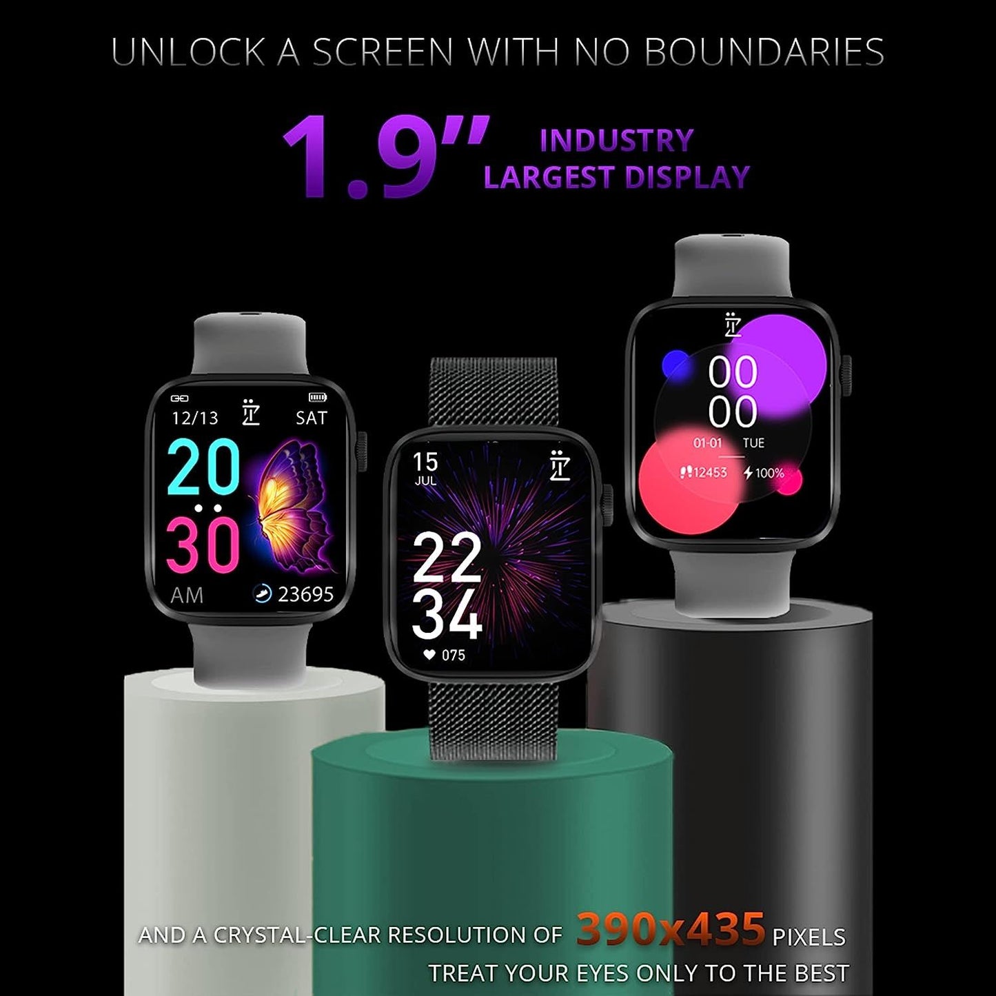 IZI Smart Pro Watch - 1.92" Retina Display, AI, Bluetooth, Sports - IZI