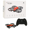 IZI PRO Nano Drone 720P HD Camera 2 Batteries with Battle Mode | One-Key Start, Altitude Hold | 360° Flip, Gesture Control | 10 Minutes Fly Time | Portable Mini RC Drone for Kids & Beginners (Red)