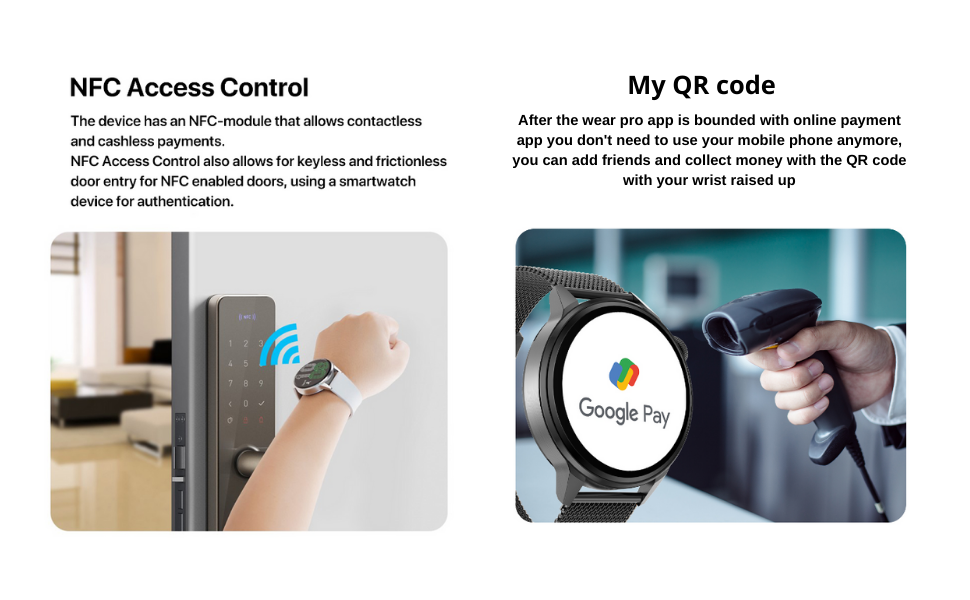 IZI Smart Plus Calling Fitness GPS Trajectory NFC Round Watch