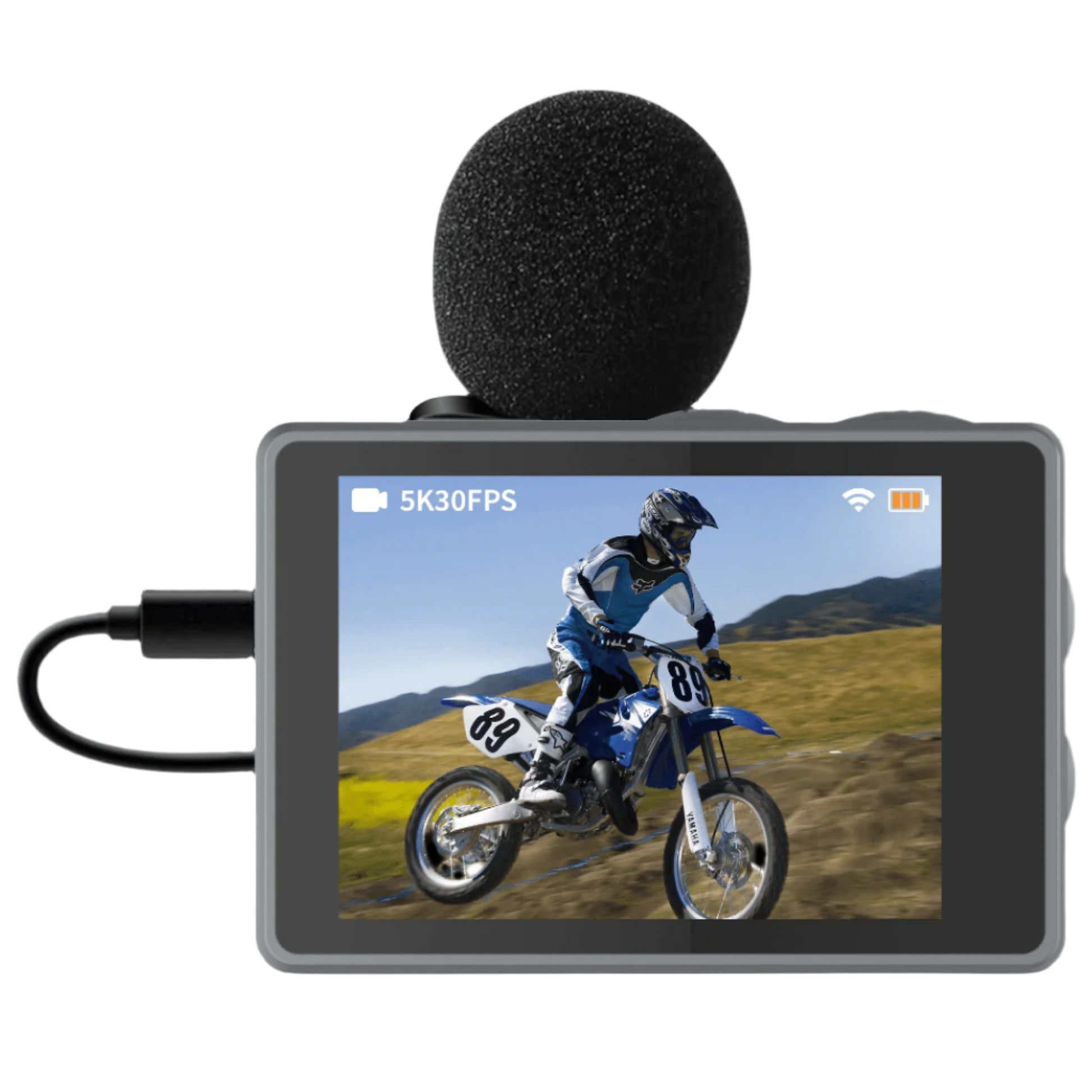 IZI Click Plus 5K Action Camera - 170° Wide Angle, Anti-Shake EIS - IZI