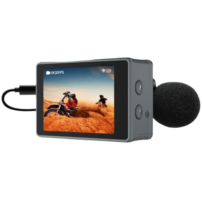 IZI Click Plus 5K Action Camera - 170° Wide Angle, Anti-Shake EIS - IZI