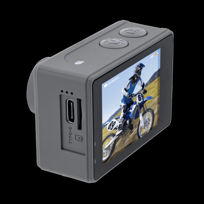 IZI Click Plus 5K Action Camera - 170° Wide Angle, Anti-Shake EIS - IZI
