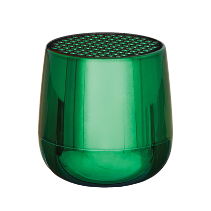 Lexon MINO+ 3W Mini Bluetooth Speaker, TWS & Selfie Remote (Metallic Green) - IZI
