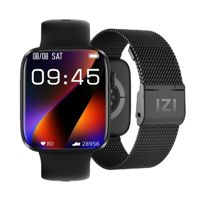 IZI Smart Watch - 1.92" Pro Retina Display, AI, Bluetooth, Sports - IZI