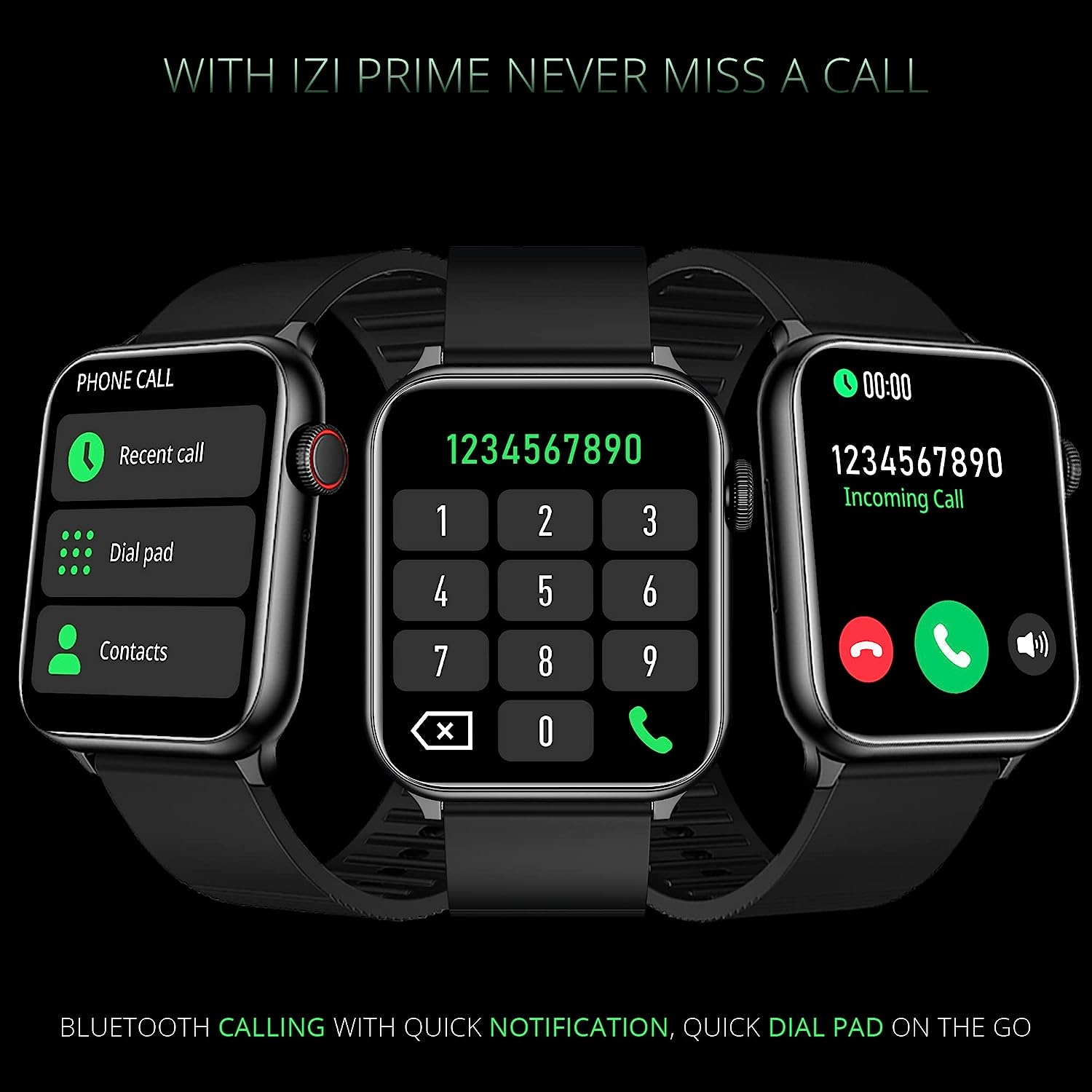 BT Calling Prime Smart Watch