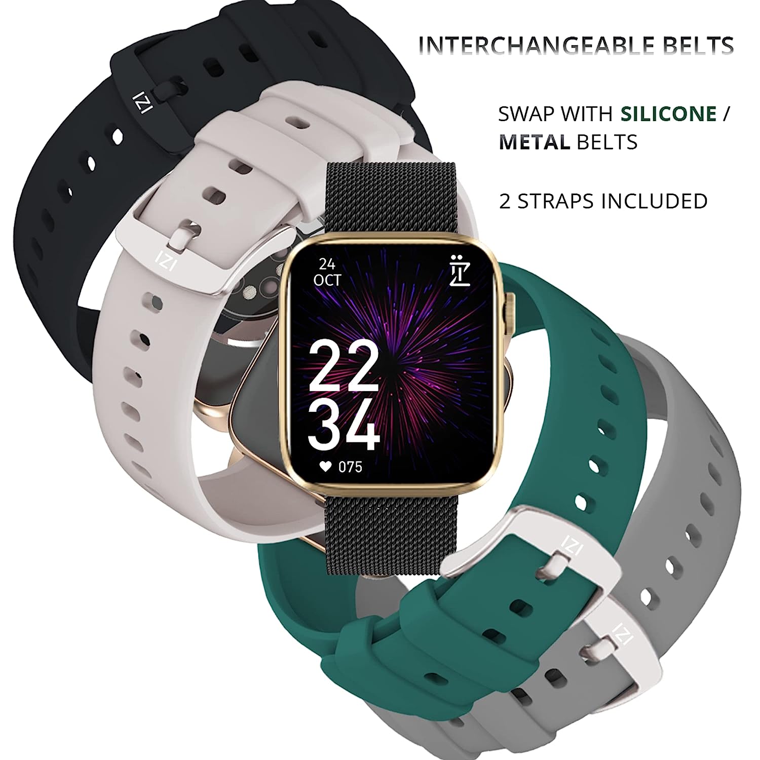  Smart Watch Interchangeable Belts