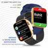 IZI Smart Pro 1.92" Retina Display Smart Watch for Men, Bluetooth Calling,550 NITS, AI Voice Assistant, Sports mode, Health Activity Tracker, 500+ Watch Faces, 5 Days Battery, 2 Premium Straps