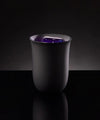 Lexon OBLIO | French-Designed QI Wireless Charger Station with Built-in UV Sanitizer | Qi Charging Technology | Automatic Sanitizing Cycle | Qi-Certified | Black | IZI