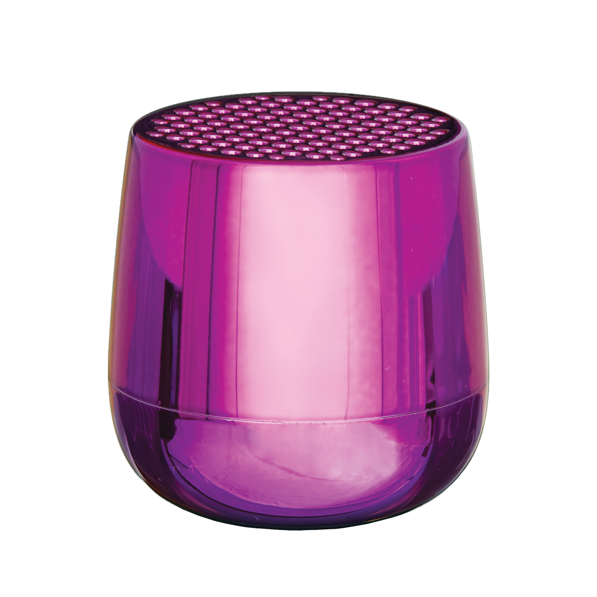 Lexon MINO+ 3W Mini Bluetooth Speaker, TWS & Selfie Remote (Metallic Purple) - IZI