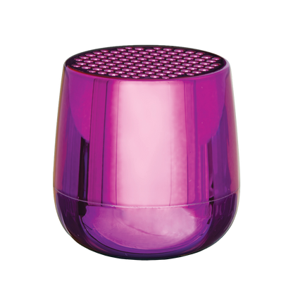 Lexon MINO+ 3W Mini Bluetooth Speaker, TWS & Selfie Remote (Metallic Purple) - IZI