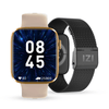 IZI Smart Pro 1.92" Smart Watch, Bluetooth Calling, AI Voice Assistant, Functional Crown, Multi Sports Mode, Activity Tracker, ECG, SPO2, BP, IP68, 500+ WatchFaces, 5 Days Battery, 2 Premium Straps