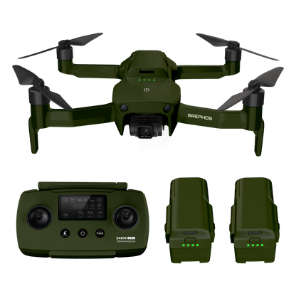IZI Brephos Micro Drone – 4K60fps Professional Drone with 1” CMOS 48MP Camera, NightSight Ultra, 6X Zoom, Omni Obstacle Avoidance, 24Km Range, HDR 2.0, 3-Axis Gimbal