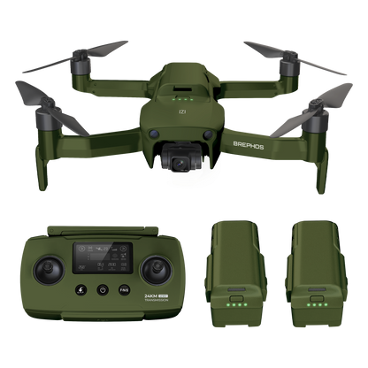 IZI Brephos Micro Drone – 4K60fps Professional Drone with 1” CMOS 48MP Camera, NightSight Ultra, 6X Zoom, Omni Obstacle Avoidance, 53min Flight, 24Km Range, HDR 2.0, 3-Axis Gimbal