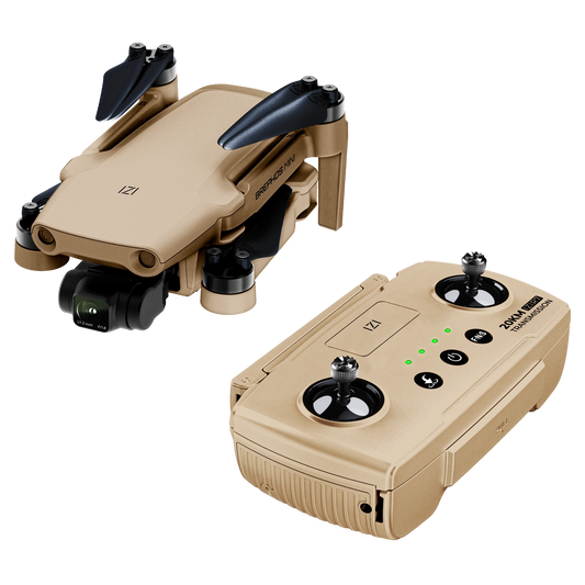IZI Brephos Mini Drone With 4K Camera, 48MP Imaging, Starlight Vision, 3-Axis Stabilizer, 3000mAh Long Flight, <249g Featherweight, 20km Range