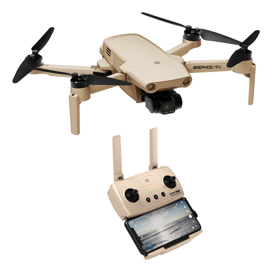 IZI Brephos Mini Drone With 4K Camera, 48MP Imaging, Starlight Vision, 3-Axis Stabilizer, 3000mAh Long Flight, <249g Featherweight, 20km Range