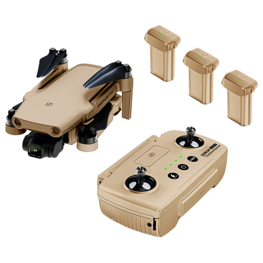 IZI Brephos Fly More Combo Mini Drone – Premium Drone with Camera 4K Professional, 48MP Imaging, Starlight Vision, 3-Axis Stabilizer, 3000mAh Long Flight, <249g Featherweight, 20km Range