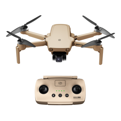 IZI Brephos Mini Drone With 4K Camera, 48MP Imaging, Starlight Vision, 3-Axis Stabilizer, 3000mAh Long Flight, <249g Featherweight, 20km Range