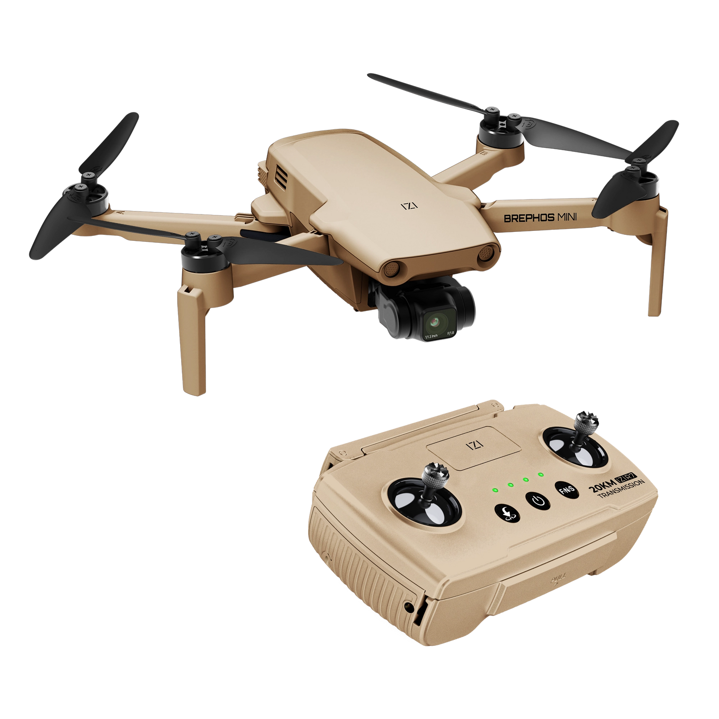 IZI Brephos Mini Drone With 4K Camera, 48MP Imaging, Starlight Vision, 3-Axis Stabilizer, 3000mAh Long Flight, <249g Featherweight, 20km Range