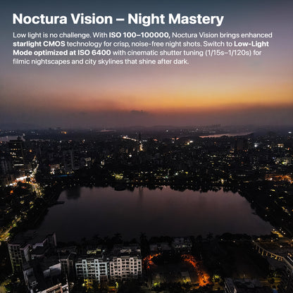 IZI Brephos Mini Drone With 4K Camera, 48MP Imaging, Starlight Vision, 3-Axis Stabilizer, 3000mAh Long Flight, <249g Featherweight, 20km Range