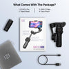 IZI GO-X PRO Foldable 3-Axis Smartphone Gimbal with Extendable Telescopic Rod, Pro Modes, AI Face Tracking & 10H Battery Life