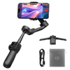 IZI GO-X PRO Foldable 3-Axis Smartphone Gimbal with Extendable Telescopic Rod, Pro Modes, AI Face Tracking & 10H Battery Life