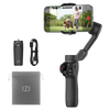 IZI GO-X PRO Foldable 3-Axis Smartphone Gimbal with Extendable Telescopic Rod, Pro Modes, AI Face Tracking & 10H Battery Life