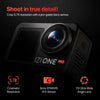 IZI One Pro 5.7K Action Camera with Sony STARVIS Sensor, 6-Axis Stabilization, 20M Waterproof, Dual Screens, 240 Min Battery