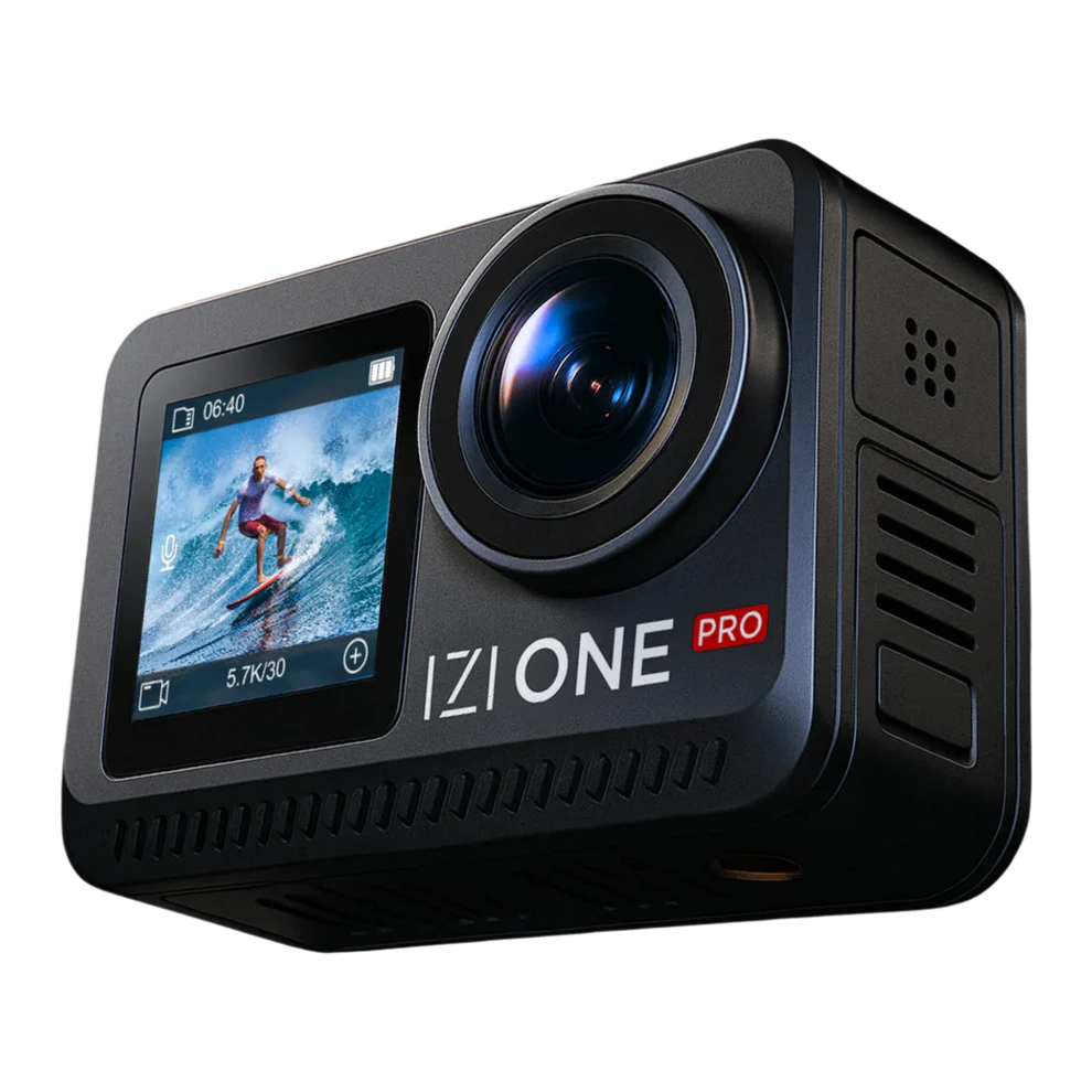 One Pro Action Camera Combo | Includes GOX Pro Gimbal + Wireless Mic + Prime Plus – Creator’s Combo Pack