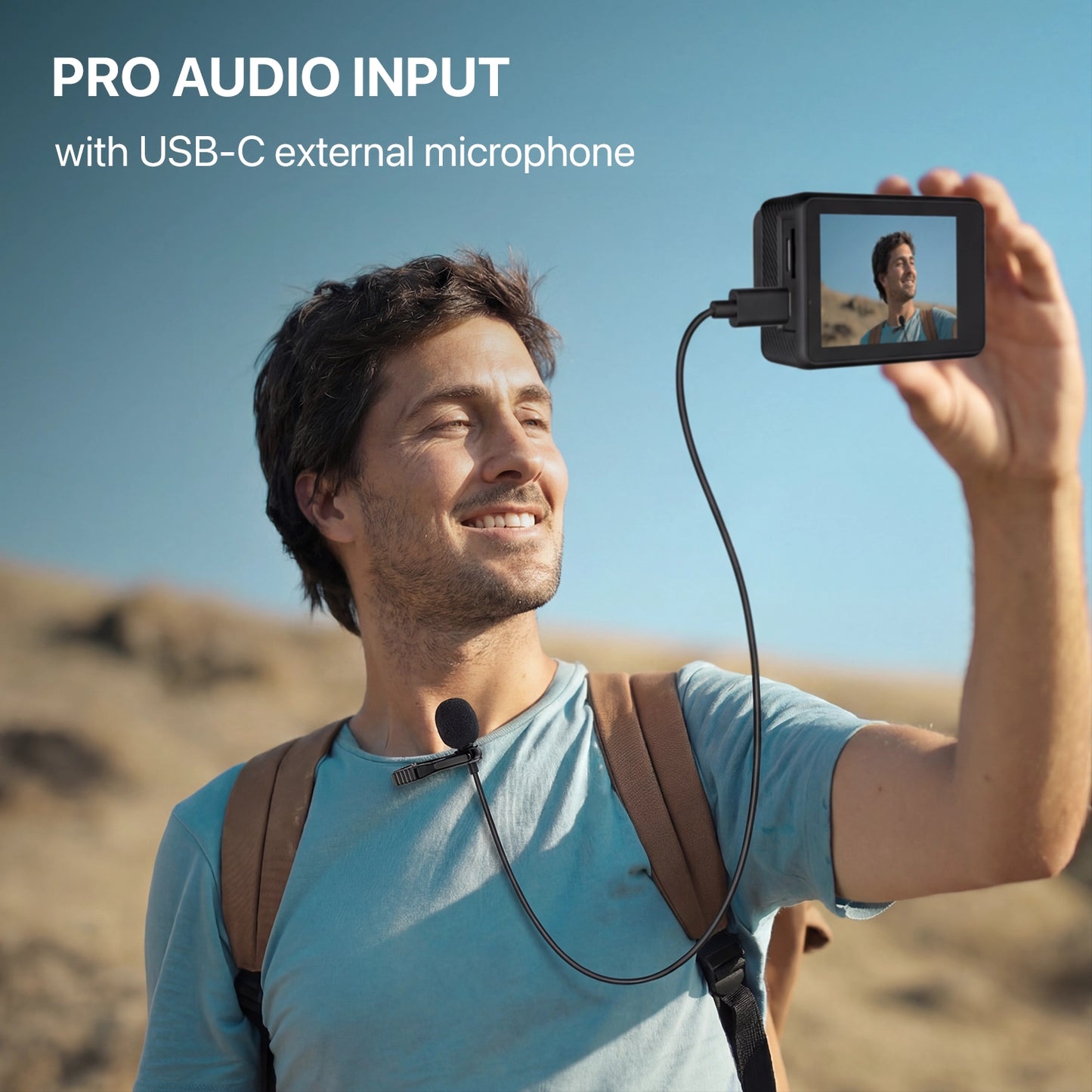IZI ONE Plus 5K UHD Action Camera With Accesories Kit, 48 MP, 6-Axis Stabilization, 110ft Waterproof, 2x Batteries, Fast Charging
