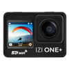 IZI ONE Plus 5K UHD Action Camera With Accesories Kit, 48 MP, 6-Axis Stabilization, 110ft Waterproof, 2x Batteries, Fast Charging