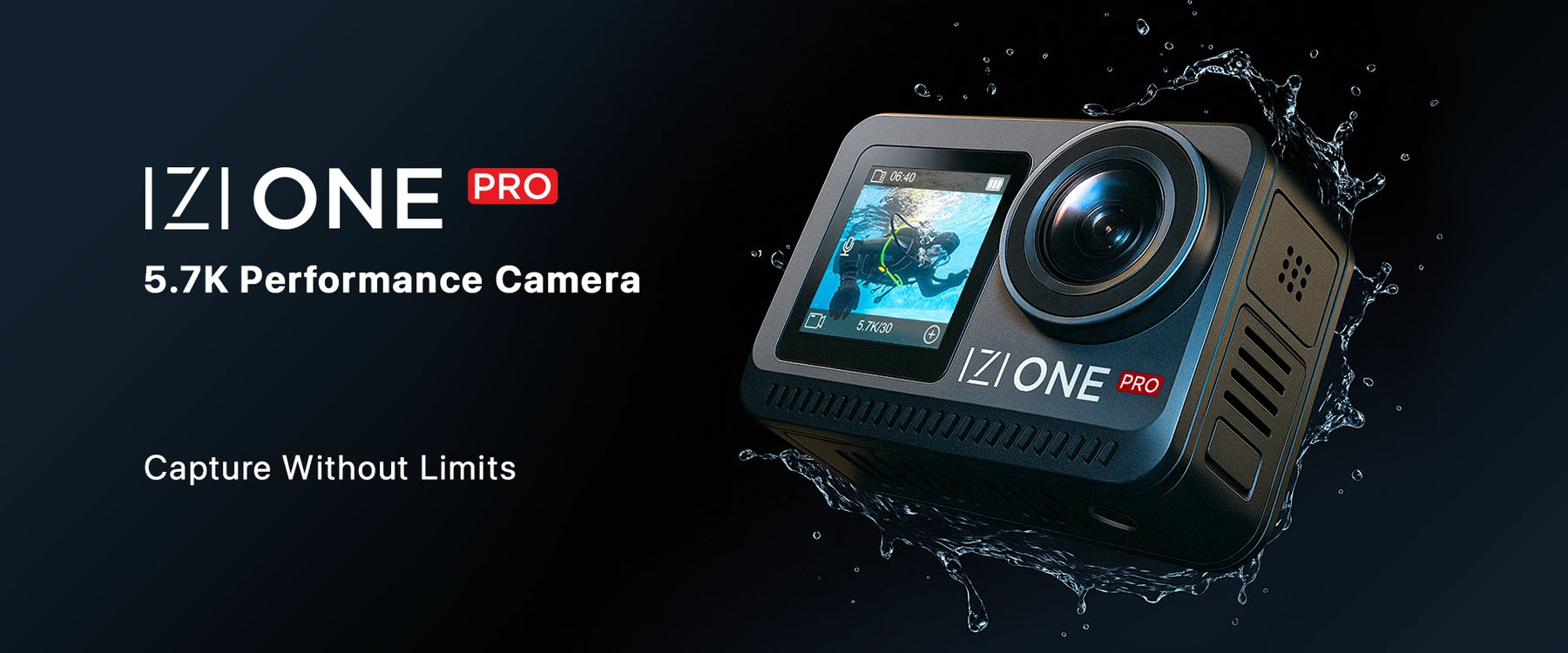 Shop IZI One Pro 5.7K Action Camera with Sony STARVIS Sensor & 6