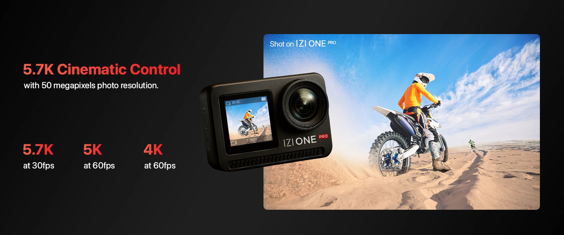 izi one pro action camera