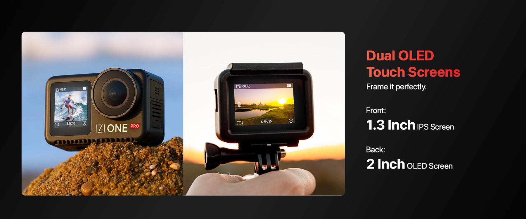 izi one pro action camera
