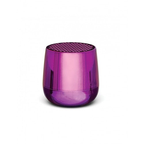 Lexon MINO+ 3W Mini Bluetooth Speaker, TWS & Selfie Remote (Metallic Purple) - IZI