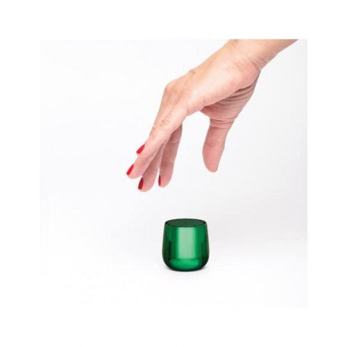 Lexon MINO+ 3W Mini Bluetooth Speaker, TWS & Selfie Remote (Metallic Green) - IZI