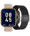 IZI Smart Pro 1.92" Retina Display Smart Watch for Women, Bluetooth Calling, Menstrual Tracking, Health Activity Tracker, AI Voice Assistant, 500+ WatchFaces, 5 Days Battery, 2 Premium Straps